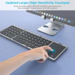 HyperType Wireless Foldable Keyboard – Bluetooth, Rechargeable, for All Devices - Image 5