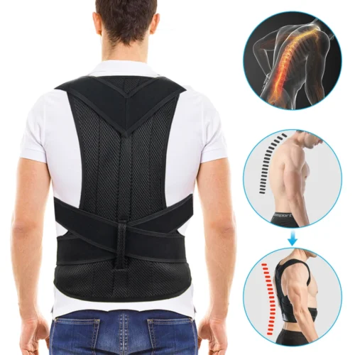 Upper Back Posture Corrector Clavicle Support Belt